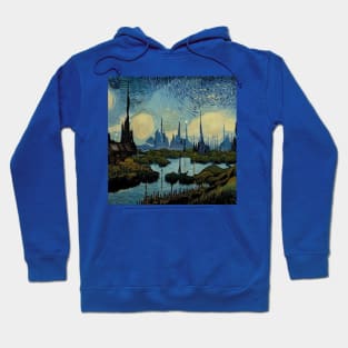 Starry Night in Kashyyyk Hoodie